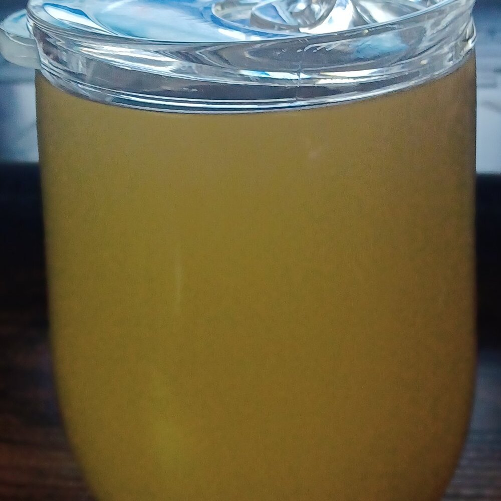 NWT YELLOW STAINLESS STEEL COOLER CUP